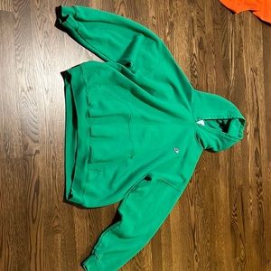 REPLICA GREEN CHAMPION HOODIE MENS